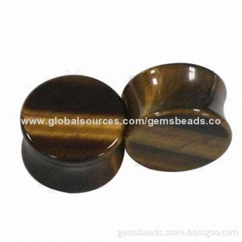 Gemstone ear plug